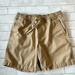 Vans Men's Tan Flat Front Shorts
